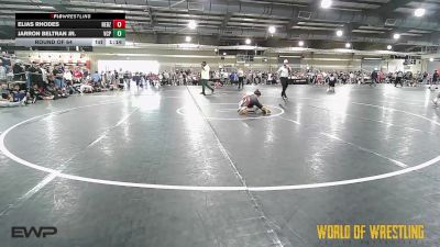 108 lbs Round Of 64 - Elias Rhodes, Nebraska Boyz vs Jarron Beltran Jr., Valiant Prep