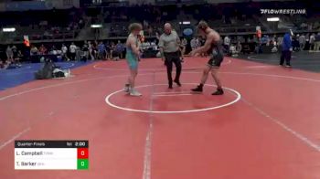 148 lbs Quarterfinal - Lucas Campbell, Terminator Wrestling Academy vs Tanner Barker, Grain Valley
