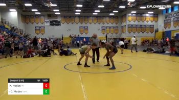 132 lbs Consi Of 8 #2 - Kendrick Hodge, Project Grapple vs Christian Moder, Naples