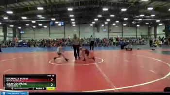 60 lbs Round 5 - Grayden Paris, Terps Xtreme vs Nicholas Rubio, No Escape WA