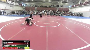 150 lbs Champ. Round 1 - Noah Ridder, Horizon vs Andrew Correlli, Blue Ridge