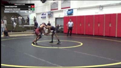 125 lbs Cons. Round 3 - Chris Sautter, Victor Valley College vs Brandon Peoples, Santa Ana College