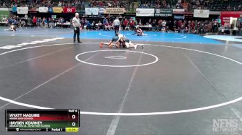 135 lbs Cons. Round 2 - Wyatt Maguire, Nikiski High School vs Hayden Kearney, Redington Sr. Jr/Sr High School