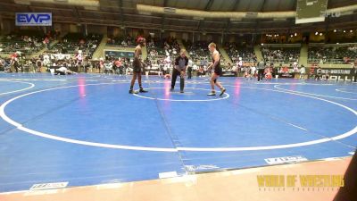 130 lbs Round Of 16 - Logan Goepfert, Nebraska Boyz vs Julian Smith, All I See Is Gold Academy