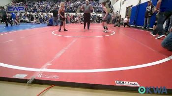 90 lbs Rr Rnd 3 - Brady Hembree, Wyandotte Youth Wrestling vs Jace Keim, Wagoner Takedown Club