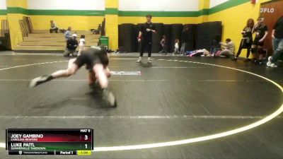 105 lbs 3rd Place Match - Joey Gambino, Carolina Reapers vs Luke Paitl, Summerville Takedown