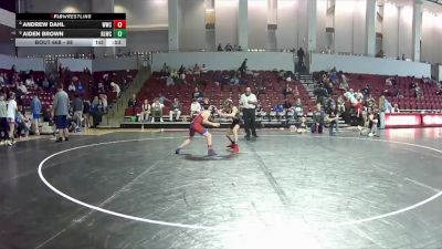 88 lbs Champ. Round 1 - Aiden Brown, Red Lion Wrestling Club vs Andrew Dahl, Williamsburg Wrestling Club