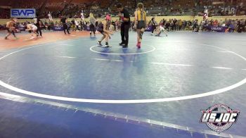 100 lbs Consi Of 8 #2 - Piper Weaver, Open Mats vs Zaybri Curiel, West Texas Grapplers