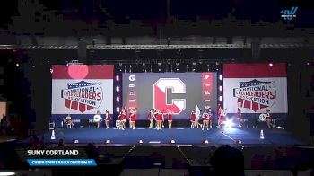 SUNY Cortland [2025 Cheer Spirit Rally Division III Finals] 2025 NCA & NDA College Nationals