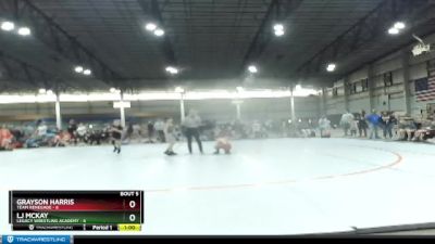 71 lbs Semis & 1st Wrestleback (8 Team) - Grayson Harris, Team Renegade vs LJ McKay, Legacy Wrestling Academy