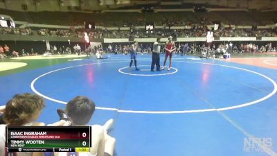 105 lbs Quarterfinal - Timmy Wooten, New Kent vs Isaac Ingraham, Landstown Eagles Wrestling Clu