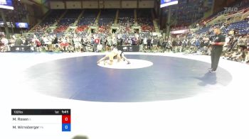 132 lbs Rnd Of 64 - Max Rosen, Illinois vs Max Wirnsberger, Pennsylvania
