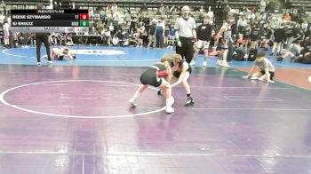 61 lbs Rr Rnd 3 - Reese Szymanski, Team Tugman - ESC vs SJ Shultz, All I See Is Gold Academy Stars - ESC