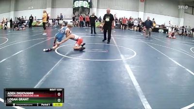 95 lbs Cons. Round 4 - Aden DiGiovanni, Team Donahoe Wrestling Club vs Logan Grant, LAW