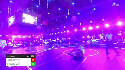 123 lbs Final - Isaac Garcia Jr, Pomona Elite vs Carsen Hanshaw, Beatrice WC