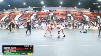 135 lbs Semifinal - Yianni Marinis, Caveman/ ZCA vs George Dennis, Indiana Outlaws