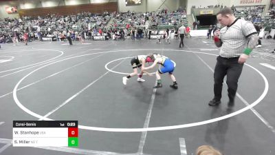 74 lbs Consolation - Whitnee Stanhope, USA Gold vs Sonny Miller, No Team