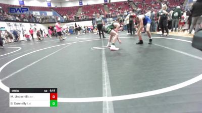 126 lbs Round Of 16 - Maddux Underhill, Lions Wrestling Academy vs Brody Donnelly, Elgin Wrestling