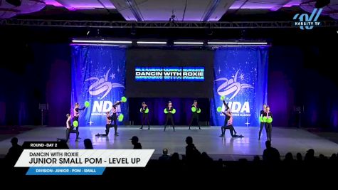 Dancin with Roxie - Junior Small Pom - Level Up [2025 Junior - Pom - Small Day 2] 2025 NDA All-Star National Championship