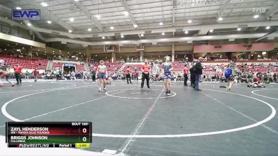 95 lbs Cons. Round 4 - Zayl Henderson, WR - Topeka Blue Thunder vs Briggs Johnson, Columbus