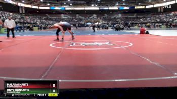 144 lbs Cons. Round 4 - Onyx Kunsaitis, Thunder Ridge vs Malakai Narte, Nampa Christian