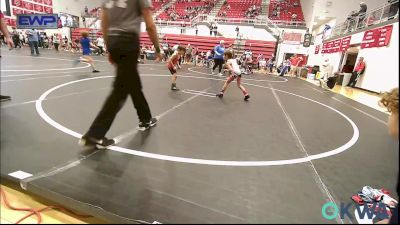 49 lbs Rr Rnd 1 - Bennett Grose, Ponca City Wildcat Wrestling vs Teagen Martinez, Carl Albert