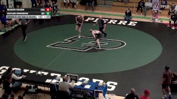 138 lbs Semis & 1st Wb (8 Team) - Mason Hagen, Sturgis Brown vs Kutler Swenson, Watertown