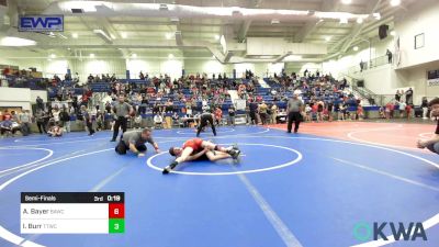 132 lbs Semifinal - Dexter Karron, Team Tulsa Wrestling Club vs Brody Bates, Keystone Kids Wrestling Club