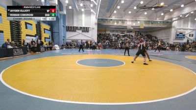 175 lbs Champ. Round 1 - Roman Cimorosi, Charter School Of Wilmington vs Jayden Elliott, William Penn H.S.