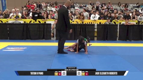 JADE ELIZABETH ROBERTS vs TATUM H PANG 2025 Jiu-Jitsu CON