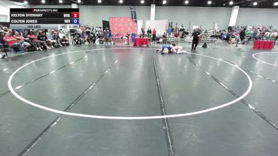 165 lbs Kelton Stewart, Team Wyoming Black vs Colten Jones, Virginia Freestyle