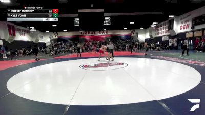 175 lbs Cons. Round 2 - Jeremy McNeely, Great Oak vs Kyle Yoon, Troy