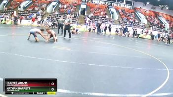 145 lbs Champ. Round 2 - Hunter Adams, Eagles Wrestling Club vs Nathan Barrett, Tohopekaliga