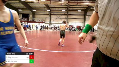 141 lbs Round Of 16 - Tylor Stubbs, Williams vs Gavin Ripley, Maine Maritime Academy (NCAA)