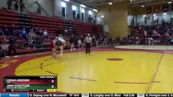 184 lbs Cons. Round 2 - Logan Andeway, Coe vs John Schuttler, Graceland University