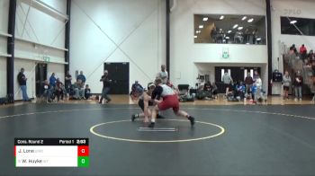 184 lbs Cons. Round 2 - Will Huyke, Indiana Tech vs Jake Lone, Indianapolis