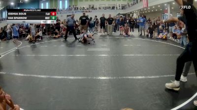 60 lbs Round 2 (10 Team) - Joshua Solis, Florida Avengers vs Van Sparrow, Roundtree WA