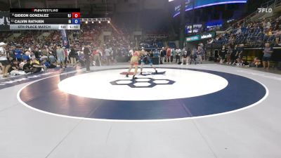 144 lbs 5th Place Match - Gideon Gonzalez, NJ vs Calvin Rathjen, IA