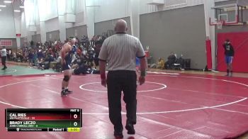 197 lbs Finals (2 Team) - Brady Leczo, John Carroll Univ vs Cal Ries, UW Platteville