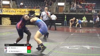 191 lbs Final - Kyndra Wooten, Liberty University - W vs Kamila Montenegro, Grays Harbor College - W
