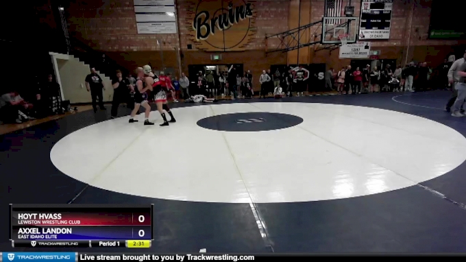 132 lbs Round 1 - Hoyt Hvass, Lewiston Wrestling Club vs Axxel Landon ...