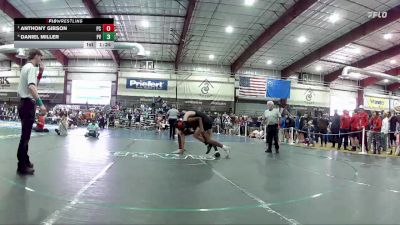 175 lbs Semifinal - Anthony Gibson, Pershing County vs Daniel Miller, Pahranagat Valley