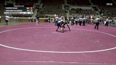 6A 165 lbs Quarterfinal - Hunter Evans, Northridge High School vs Brayden Patterson, Pelham