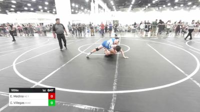 165 lbs Consi Of 4 - Emmanuel Medina, No Team vs Chris Villegas, Rancho Bernardo WC