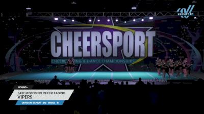 East Mississippi Cheerleading - Vipers [2023 L4 Senior - D2 - Small - B] 2023 CHEERSPORT National All Star Cheerleading Championship