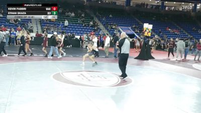 106 lbs Consi Of 16 #1 - Kevin Fabbri, Wakefield vs Ethan Skaza, Beverly