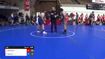 285 lbs Round 3 (16 Team) - Joseph Martinez, LAWA vs Sherman Barney, REWA