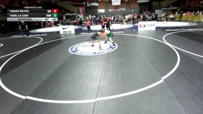 115 lbs Quarters - Karl La Com, Poway Wrestling vs Isaiah Reyes, Scotsmen Wrestling Club
