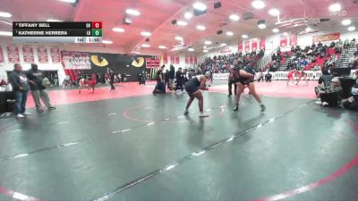 170 lbs Quarterfinal - Katherine Herrera, La Habra vs Tiffany Bell, Orange Vista