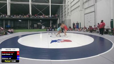 170 lbs Adilynn Ahrens, South Dakota vs Ayanna Cruz, Oklahoma